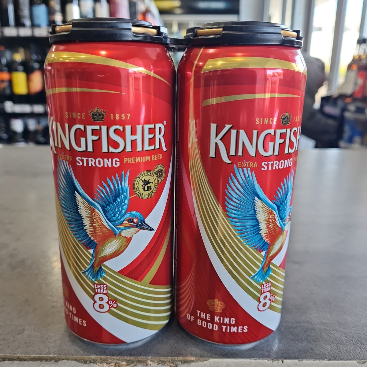 Kingfisher deals beer can