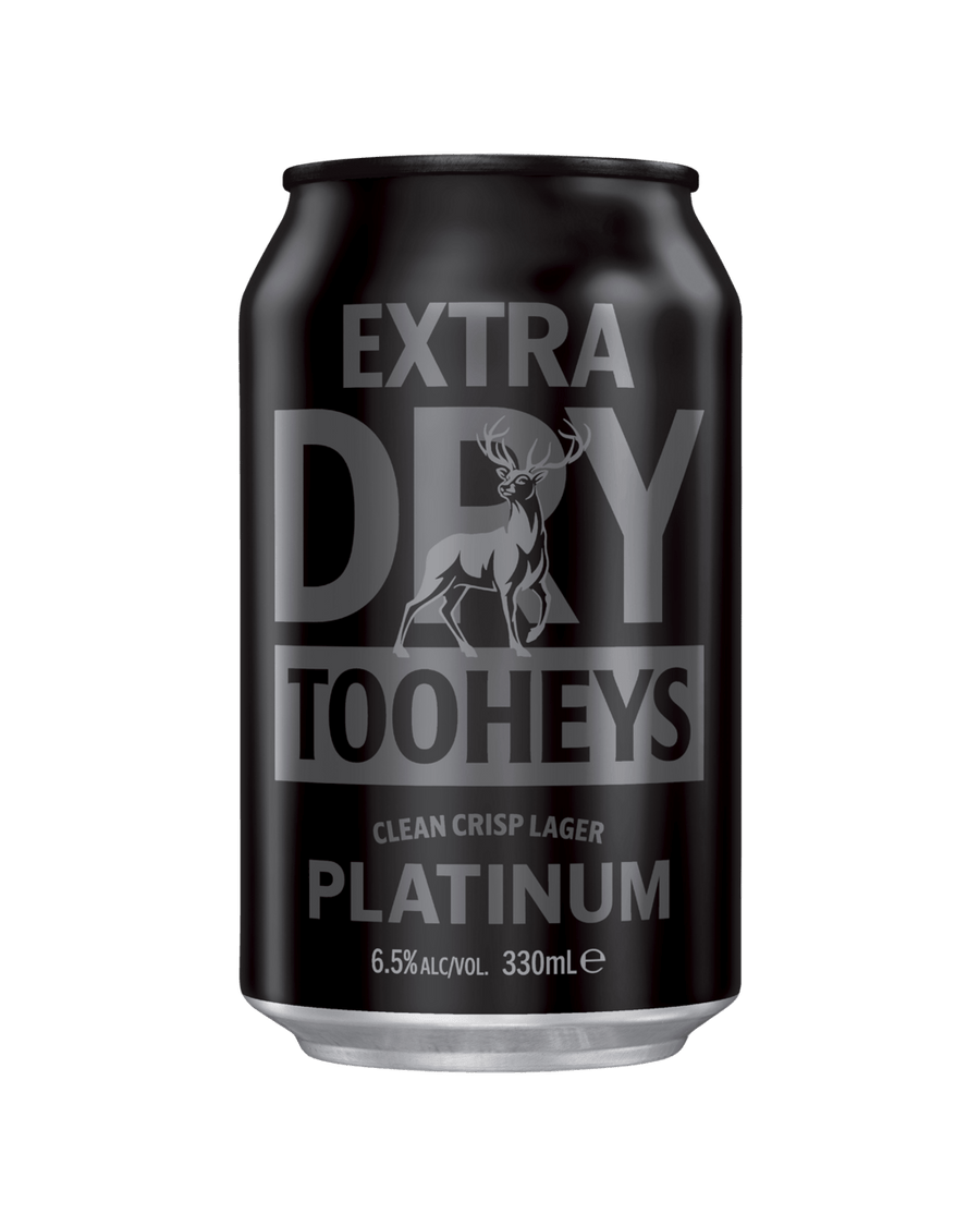 Toohey's Extra Dry 6.5% Platinum Cans 330mL