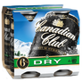 Canadian Club Premium Whisky & Dry 6% 375mL Cans