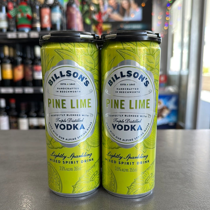 Billson's Pine Lime Vodka 355mL