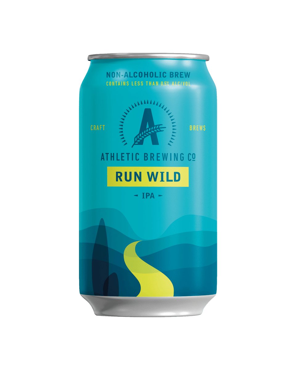 Athletic Run Wild Non Alcoholic IPA 355 mL Auzi Liquor