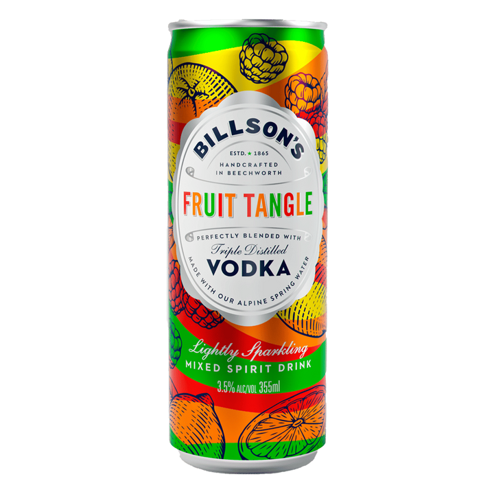 Billson's Fruit Tangle Vodka 355mL 3.5%
