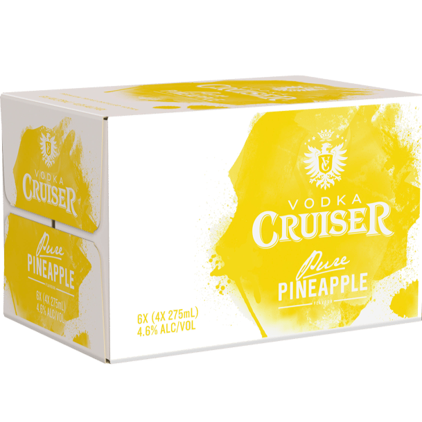 Buy Cheapest Vodka Cruiser Pure Pineapple 275mL from Auziliquor Auzi