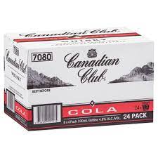 Canadian Club Whisky & Cola 330mL