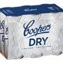 Coopers Dry Low carb cans 4.2% 375mL