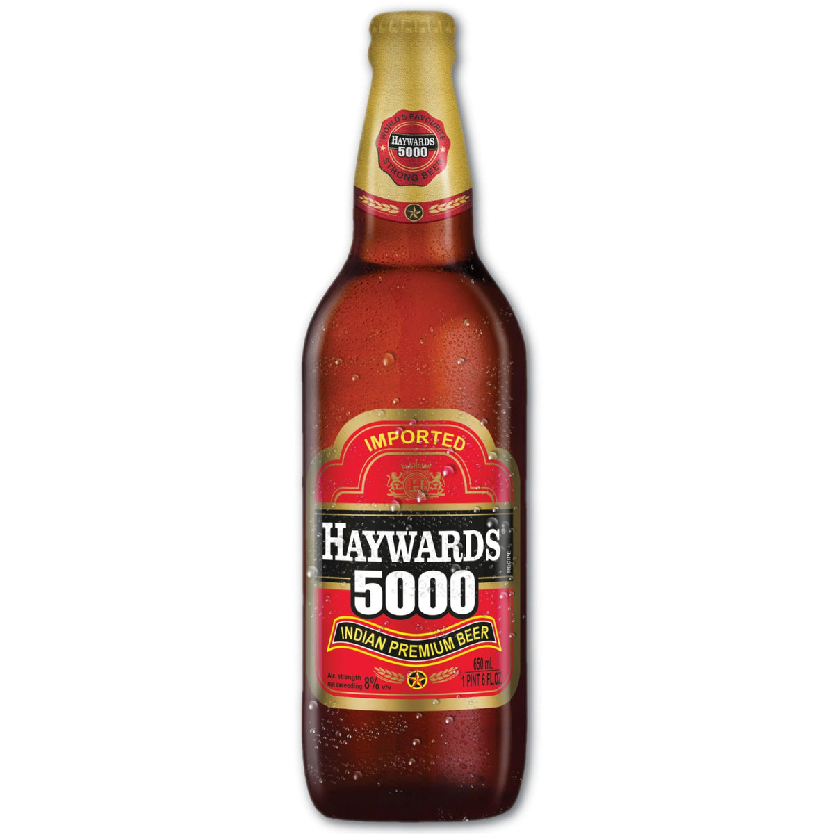 Haywards 5000 Premium Beer 650mL 8% – Auzi Liquor