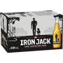 Iron Jack Crisp Lager Bottles 330mL