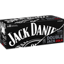 Jack Daniel's Double Jack & Cola Cans 10 Pack 375mL
