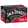 Jack Daniel's Old No. 7 Tennessee Whiskey and Cola Cans 500mL