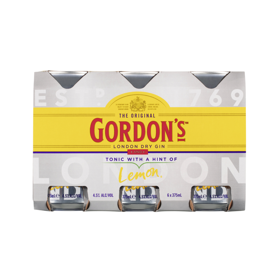 Gordon's Gin & Tonic Cans 375mL
