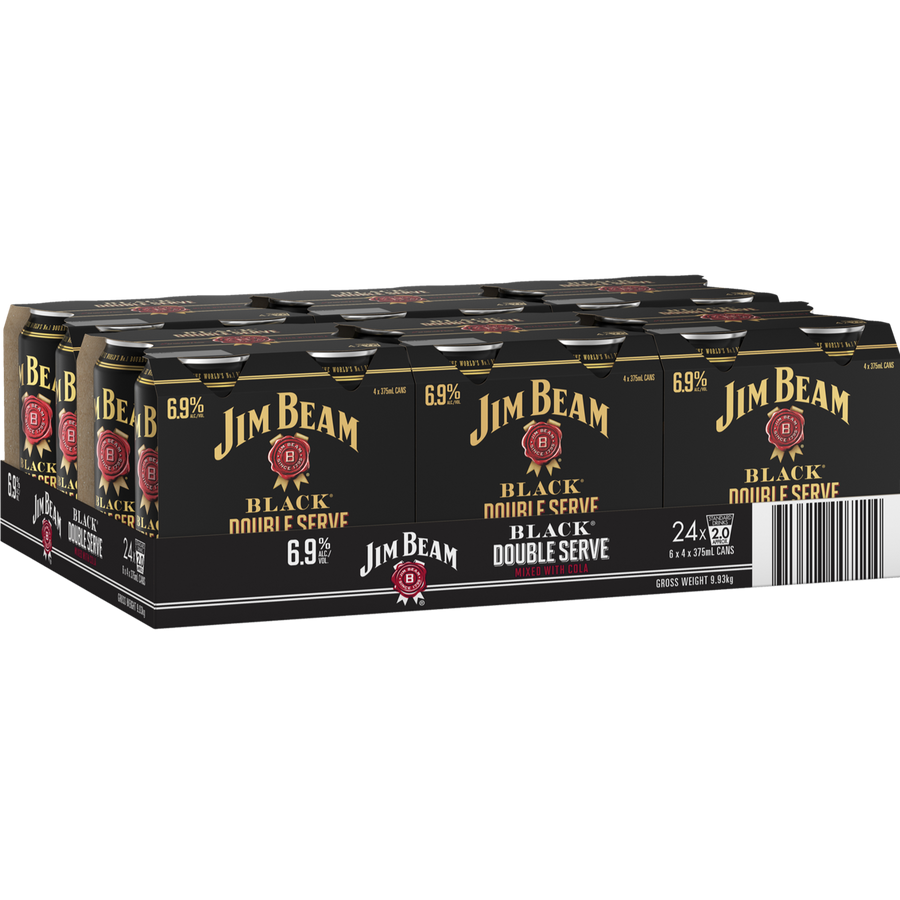 Jim Beam BLACK DOUBLE serve 375mL 6.9%