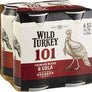 Wild Turkey 101 Bourbon & Cola Cans 375mL 6.5%
