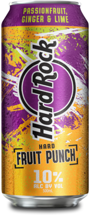 Hard Rock Fruit Punch Passionfruit 1X500 ml