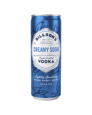 Billson's Vodka with Creamy Soda 355mL