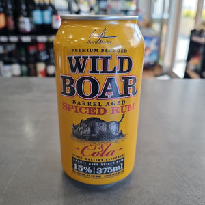 Wild Boar Spiced Rum & Cola 15% 375mL Can