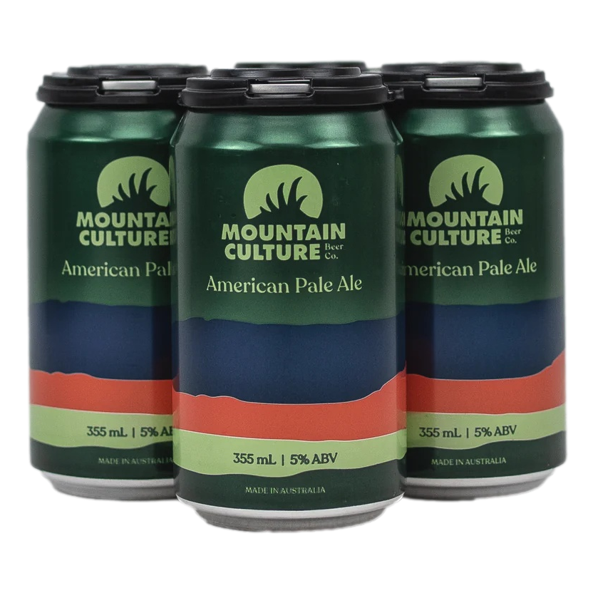 Mountain Culture American pale ale cans 5%