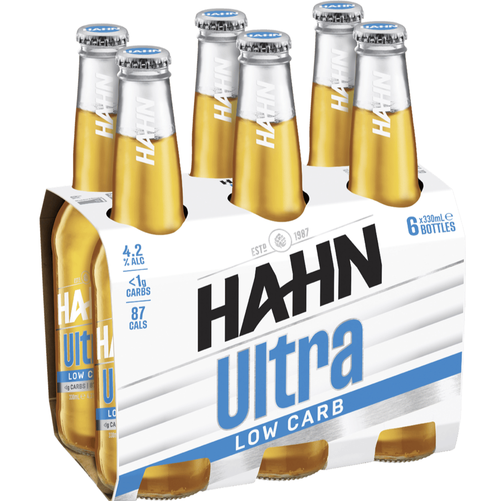 Hahn Ultra Low Carb Bottles 330mL Auzi Liquor