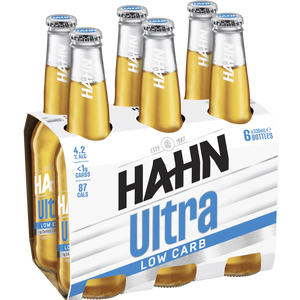 Hahn Ultra Low Carb Bottles 330mL