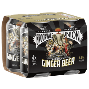 Brookvale Union Ginger Beer 6% 330mL Can