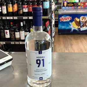 Vodka 91 Triple Distilled 37% alc 700ml