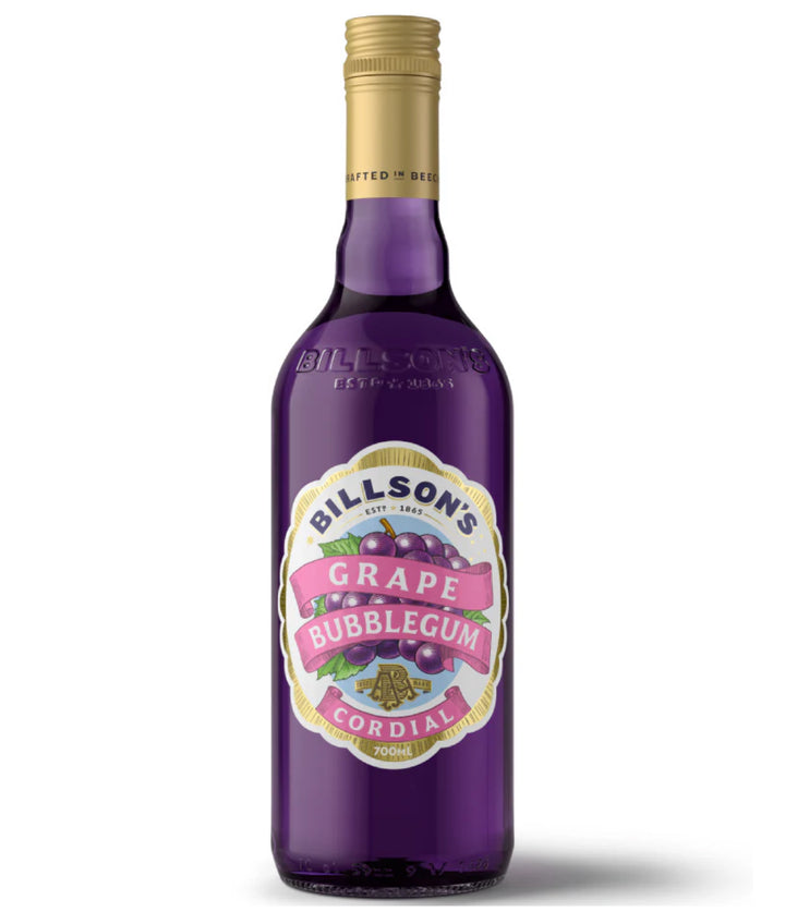 Billsons Grape Bubble Cordial 700 ml