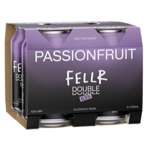 FELLR Passionfruit Seltzer Double 6.5% 330mL