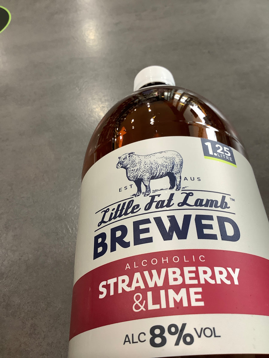 Little fat Lamb Strawberry&Lime 8%alc 1.25L
