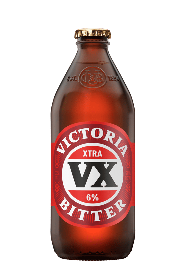 Victoria Bitter Bottles 6% 375mL