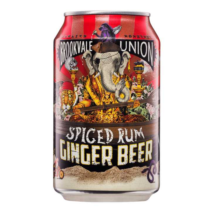 Brookvale Union Spiced Rum & Ginger Beer 330mL Can