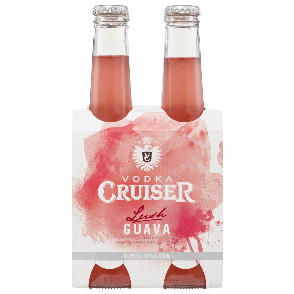 Buy Cheapest Vodka Cruiser Lush Guava 275mL from Auziliquor Auzi Liquor