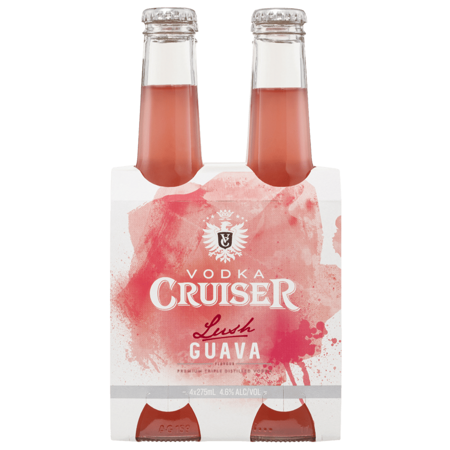 Vodka Cruiser Lush Guava 4.6% 275mL