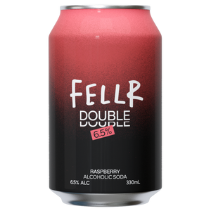 FELLR Raspberry Seltzer Double 6.5% 330mL