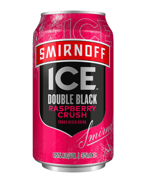 Smirnoff Ice Double Black Raspberry Crush Cans 6.5% 375mL