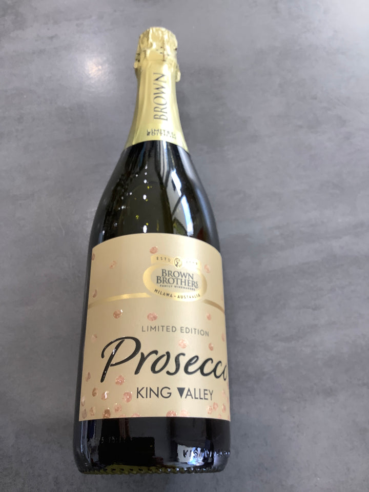 Brown Brothers Prosecco limited edition 750ml 11.5% alcohol