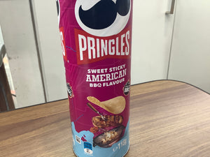 Pringles Sweet Sticky American BBQ Flavour 118g