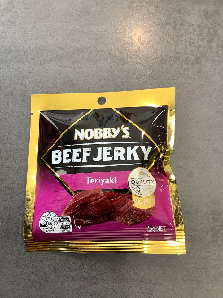 Nobby's Jerky Teriyaki 25G