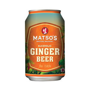 Matso’s Ginger Beer 330mL Can