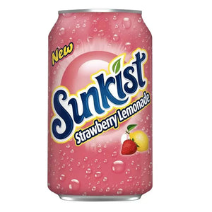Sunkist Strawberry Lemonade 355 ml