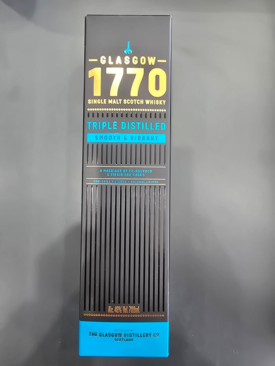 Glasgow triple distilled single malt Scotch whiskey 700ml Auzi Liquor