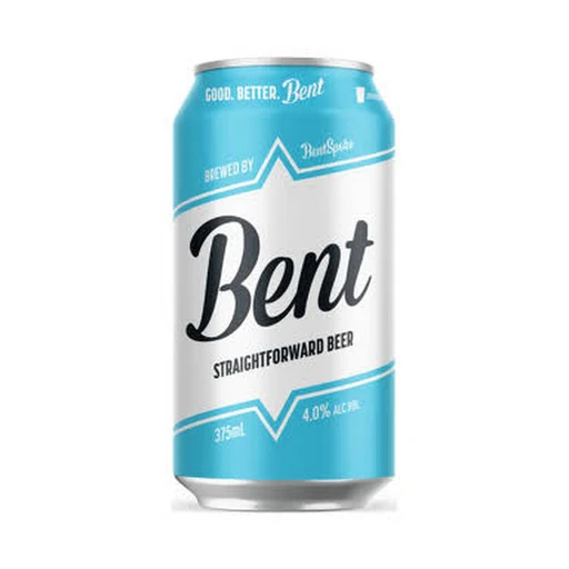 BentSpoke Bent Straight Forward Beer 4% 375mL