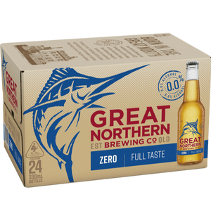 Great Northern Zero Alcohol Bottles 330mL