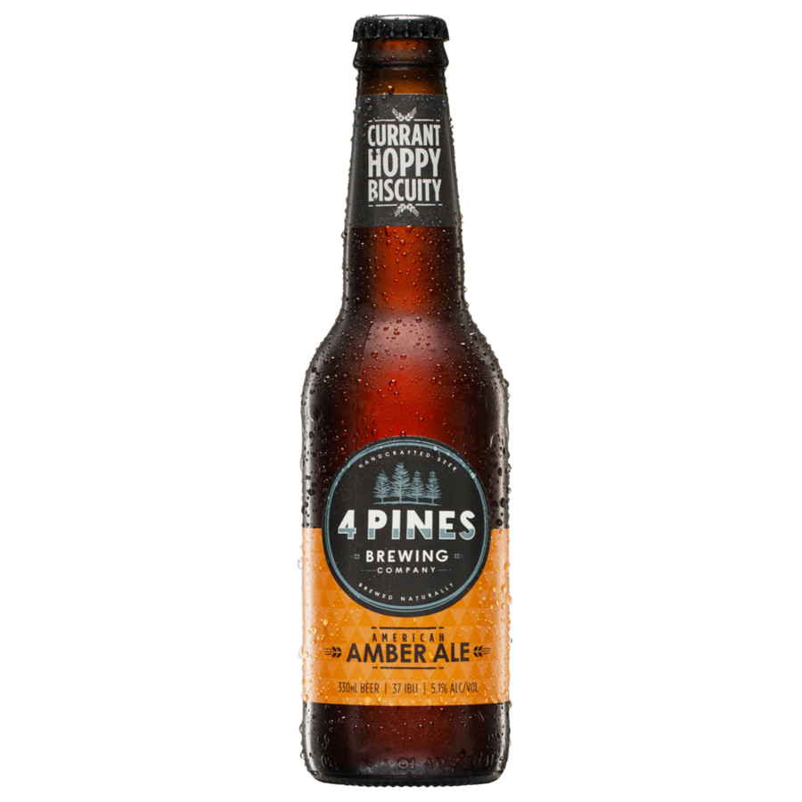 4 Pines Amber Ale 5.1% 330mL