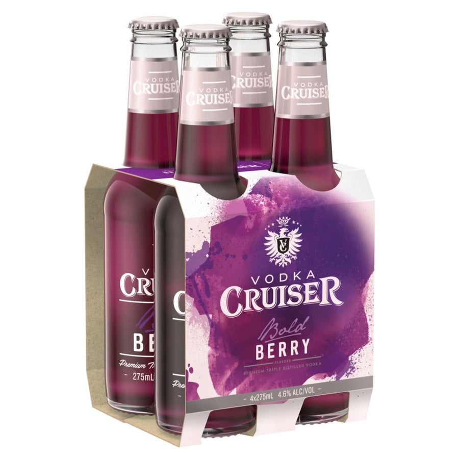 Vodka Cruiser Bold Berry 4.6% 275mL
