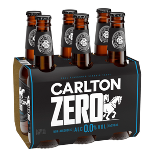 Carlton Zero Non Alcoholic Beer Bottles 330 ml