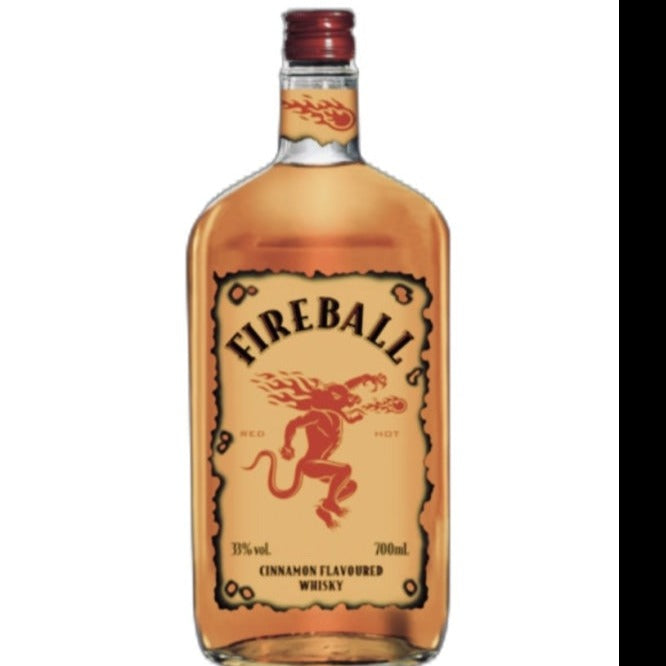 Fireball Cinnamon Flavoured Whisky 700mL - Whiskey