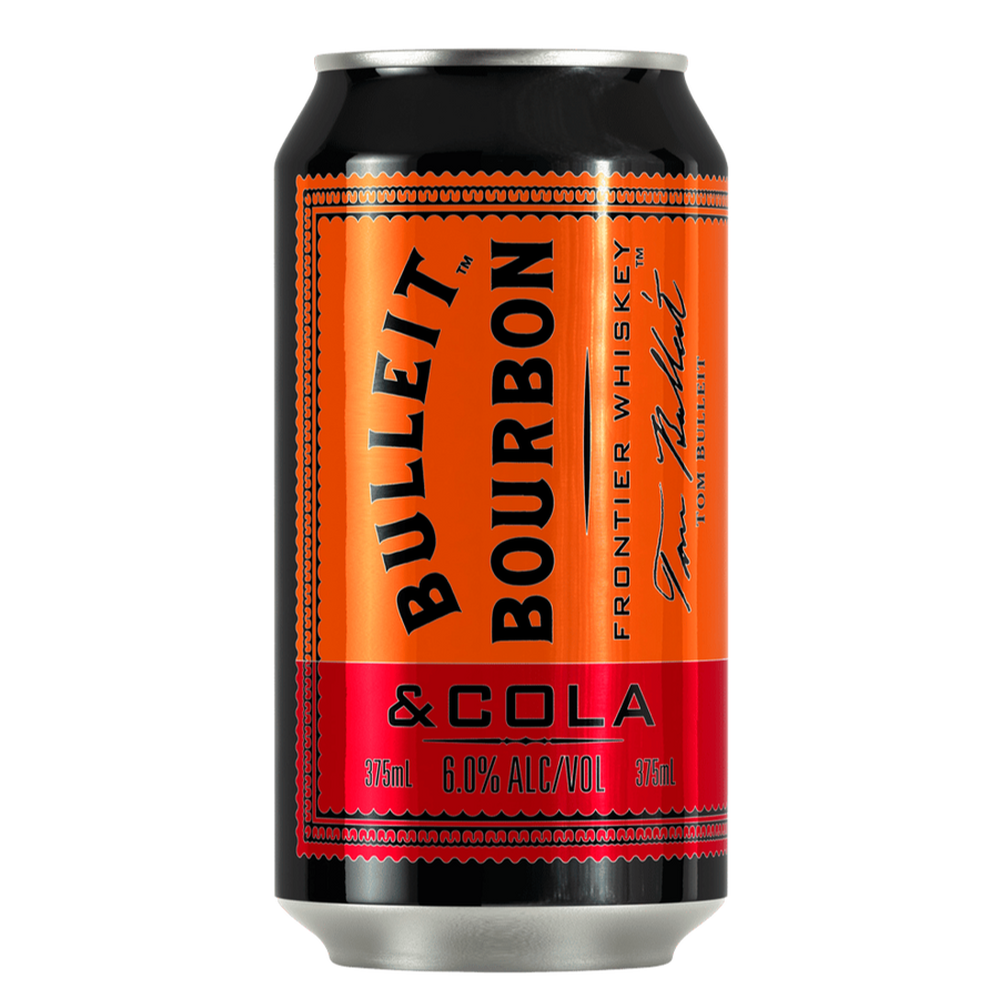 Bulleit Bourbon & Cola 6.0% Cans 375 ml