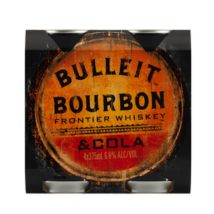 Bulleit Bourbon & Cola 6.0% Cans 375 ml