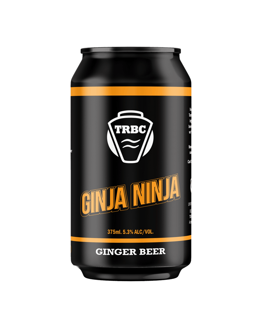 TRBC Ginja Ninja Ginger Beer Cans 375 ml