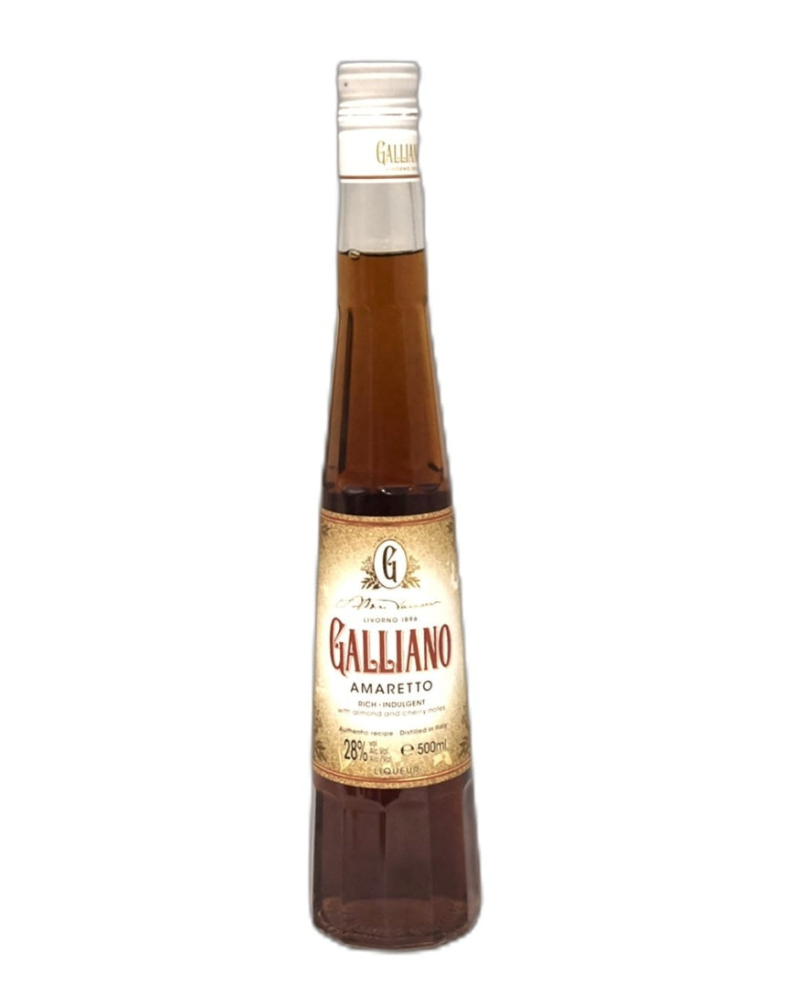 Galliano Amaretto Liqueur 28% 500mL Liqueurs Bottle - Liqueurs