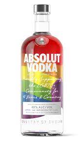 Absolut Rainbow vodka 40% 700mL